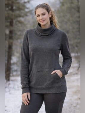 Like new! Fabletics Gray Sweatshirt
